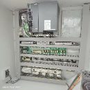 到货同款两台德扬850加工中心 三菱M70系统 三轴重型滚柱线轨 主.