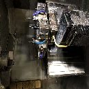 美国哈斯SL-20数控车床6寸12工位
B：美国哈斯SL-25数.