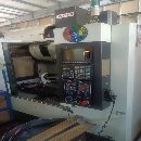 两台德扬640加工中心 BT40直连主轴 21把德大刀库三菱 .