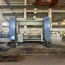 福建成功DVT4米立车。加工高度3.15米，卡盘直径3.15米.