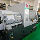 同款两台日本津上走心机B0325-II，棒料通过尺寸32mm，.