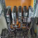 匈牙利500双工作台卧加，镶钢导轨滚柱滑块，转台一度一分，60把.