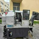 小几万！津上M42数控车床，两轴硬轨，6寸卡盘，12工位.