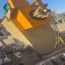 刚刚到货1500液压开卷机 九九新 承重16吨  可试机  不.