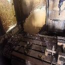 刚刚拿下一台台湾高峰850数控铣，三轴线轨，BT40主轴.