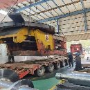 焊接回转工作台，直经5x5米，承重1OO吨，德国进口2003.